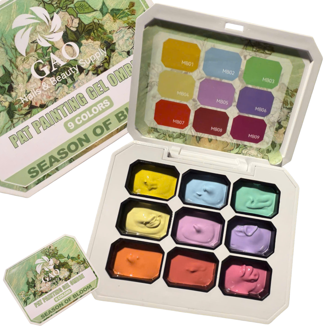 Pat Painting Gel for Nail Art - SEASON OF BLOOM