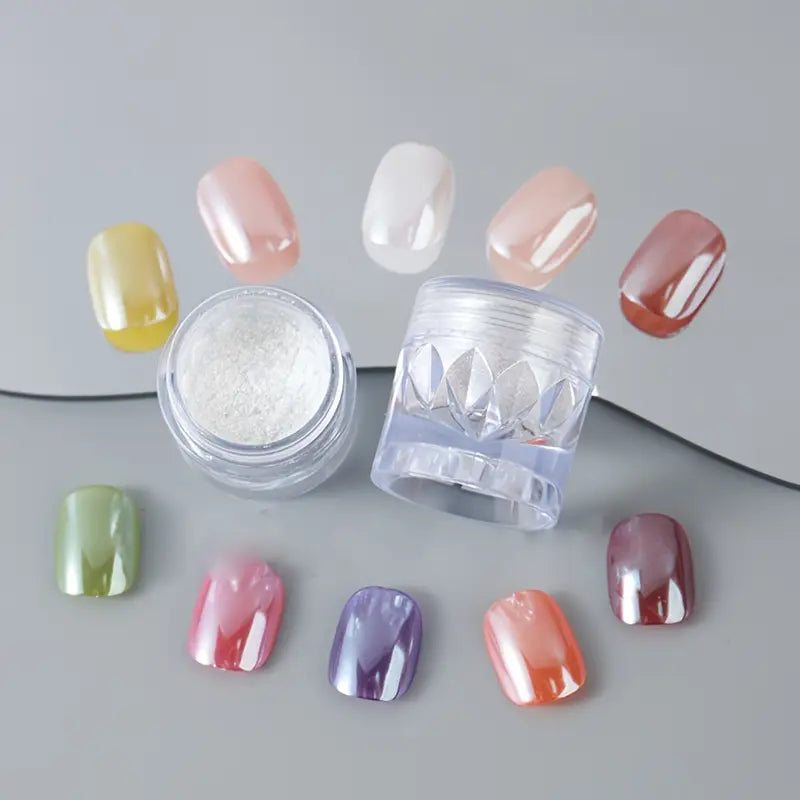 AURORA WHITE PEARL CHROME POWDER