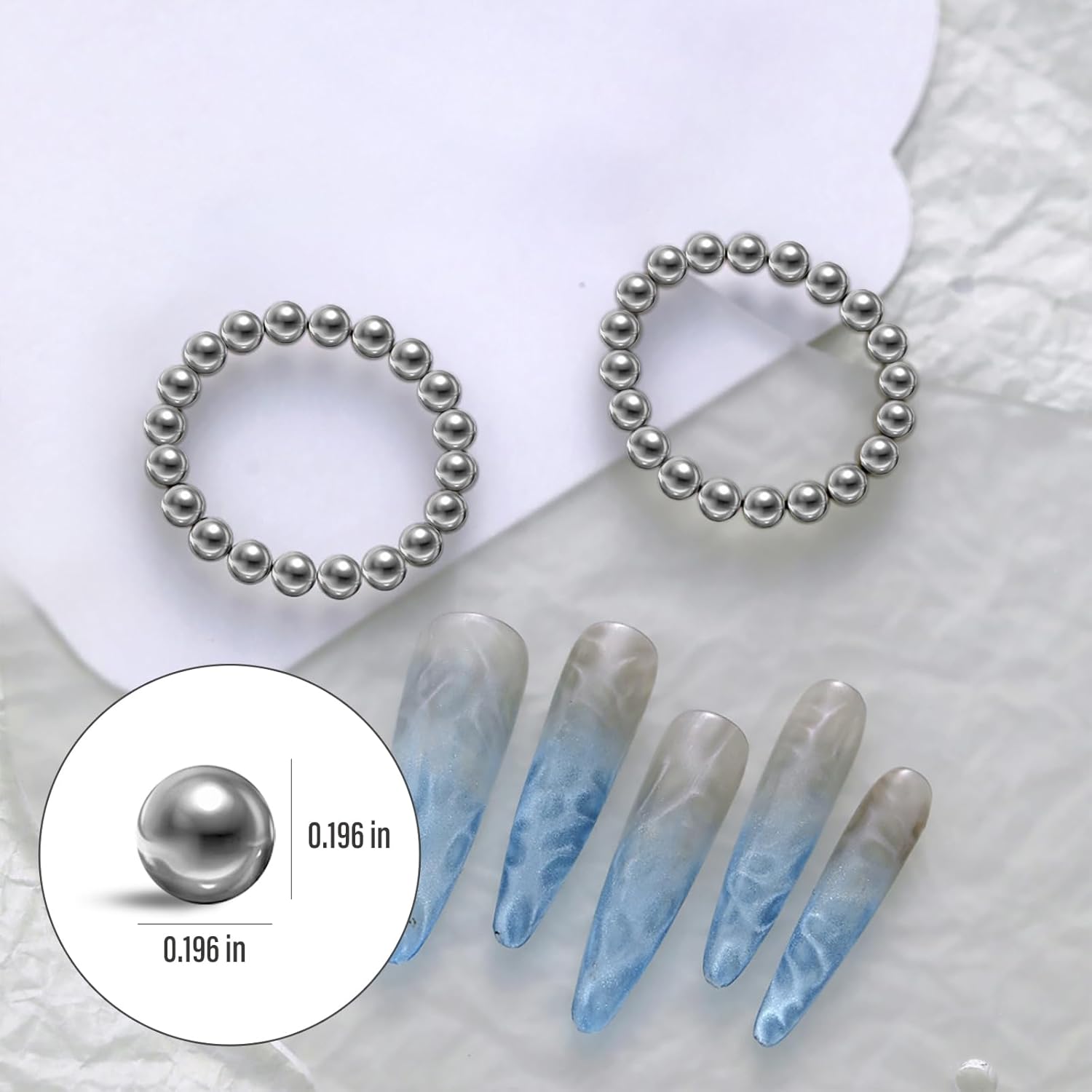 Cat Eye Nail Magnet Set – 40 Pieces Magnetic Nail Art Tools