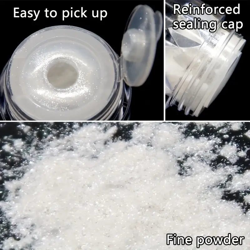 AURORA WHITE PEARL CHROME POWDER