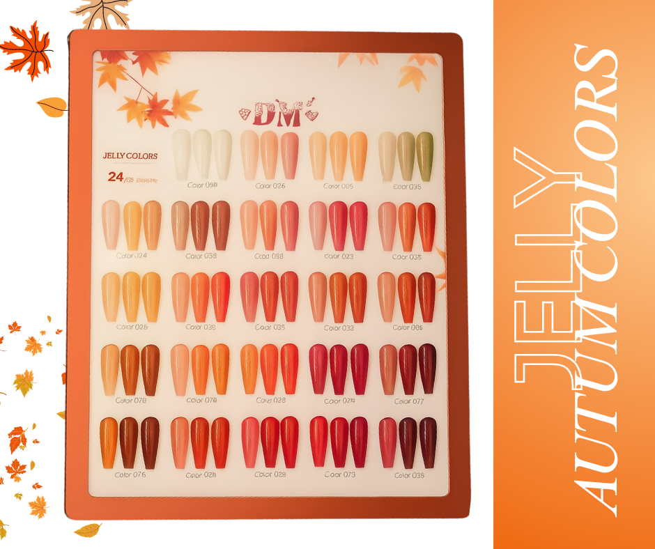 DM Jelly Gel Polish Collection 24 colors