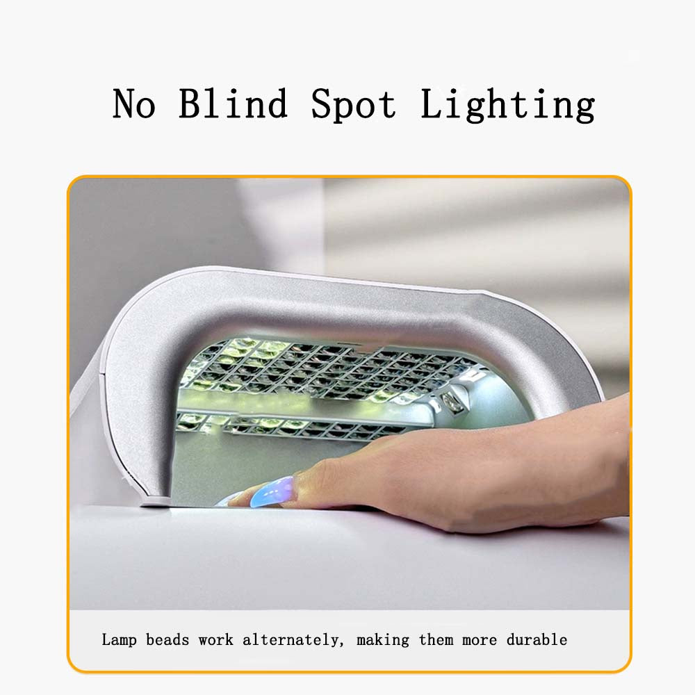 O NAIL AI UV Lamp – Smart LED Nail Lamp with AI Precision & Battery Compatibility