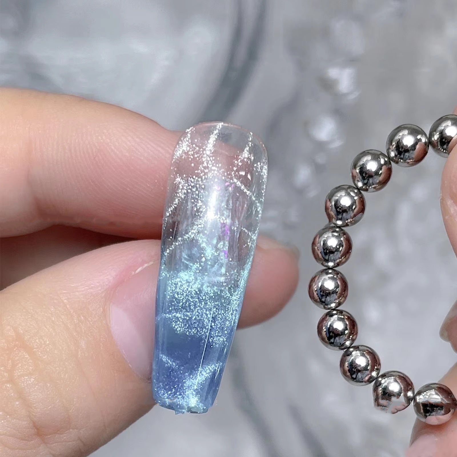 Cat Eye Nail Magnet Set – 40 Pieces Magnetic Nail Art Tools