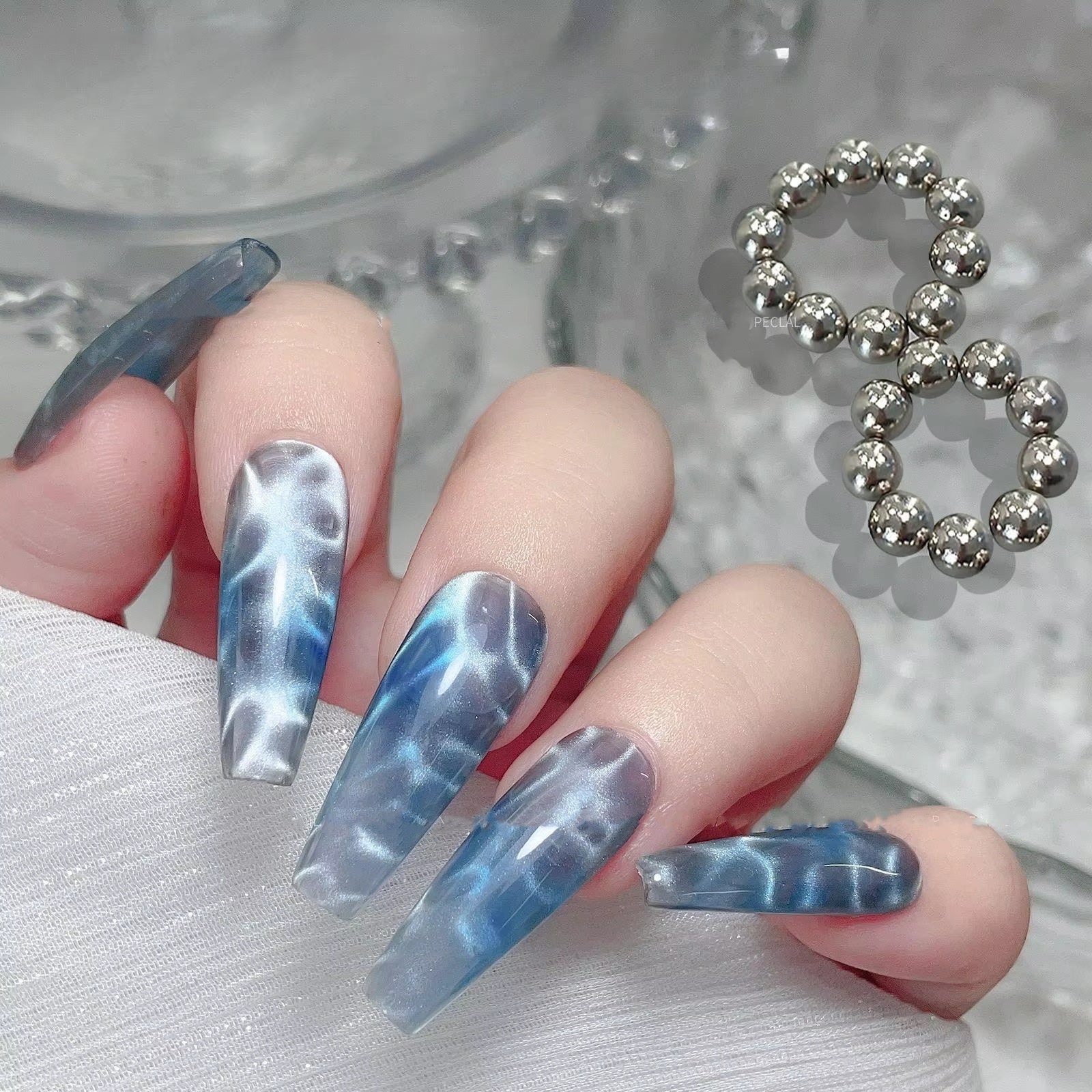 Cat Eye Nail Magnet Set – 40 Pieces Magnetic Nail Art Tools