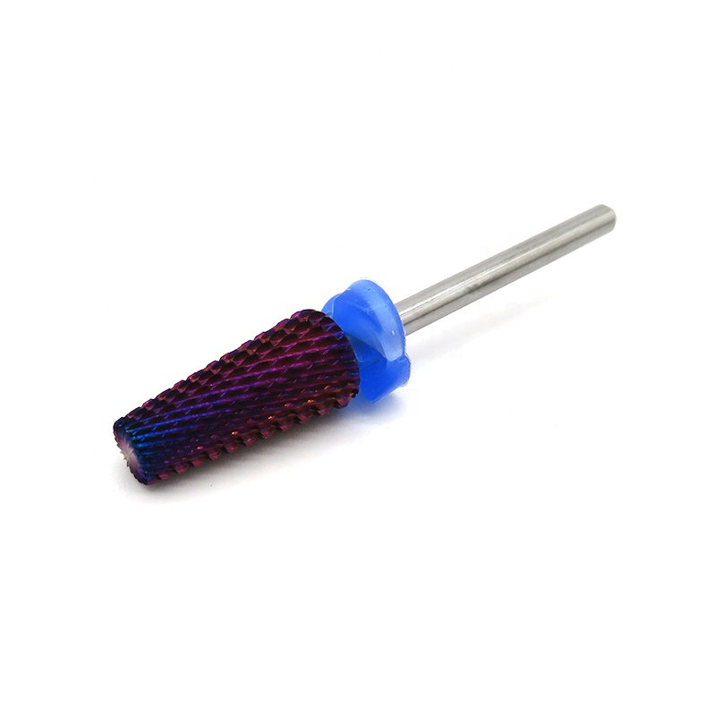 5-in-1 Purple Safety Carbide Nail Drill Bit – Medium