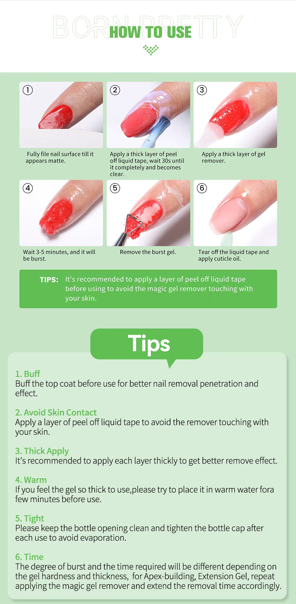 MAGIC GEL REMOVER  15ml