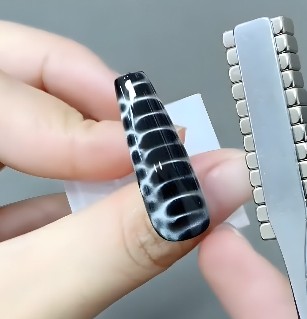 12pcs Cat Eye Magnet Set – Strong, Durable, Professional Nail Art Tool Strong Crocodile Design