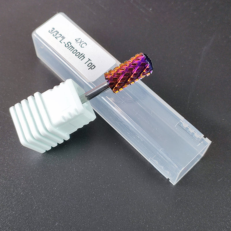 Carbide Nail Drill Bit 5 in 1 Purple colors, Safety Set  8 PCS