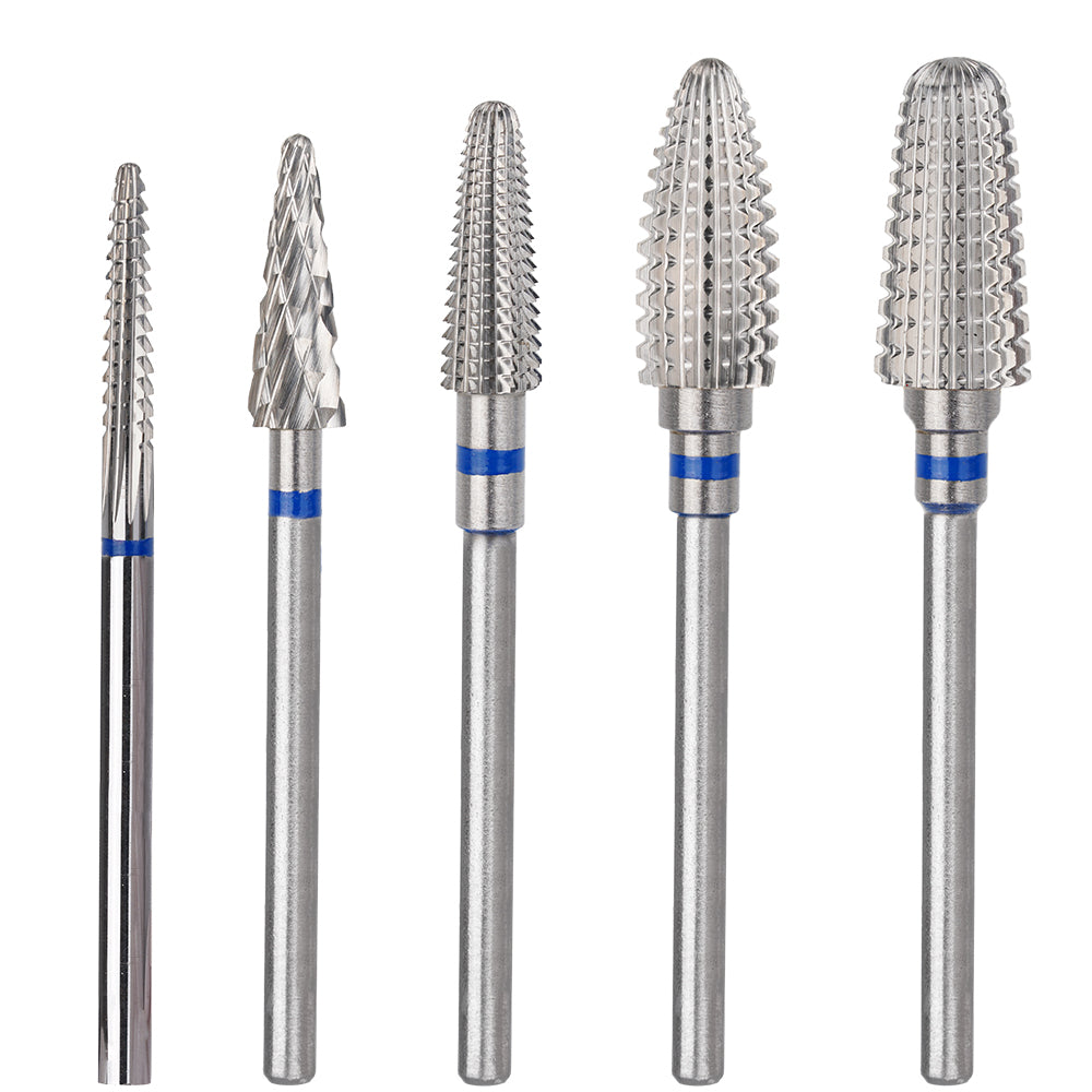Carbide Nail Drill Bits 2 way Safety Set 5 PCS