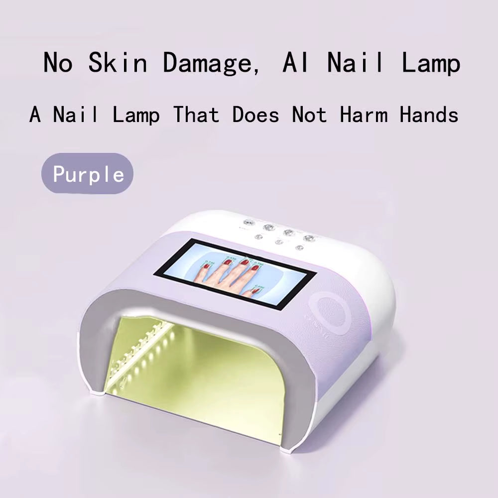 O NAIL AI UV Lamp – Smart LED Nail Lamp with AI Precision & Battery Compatibility