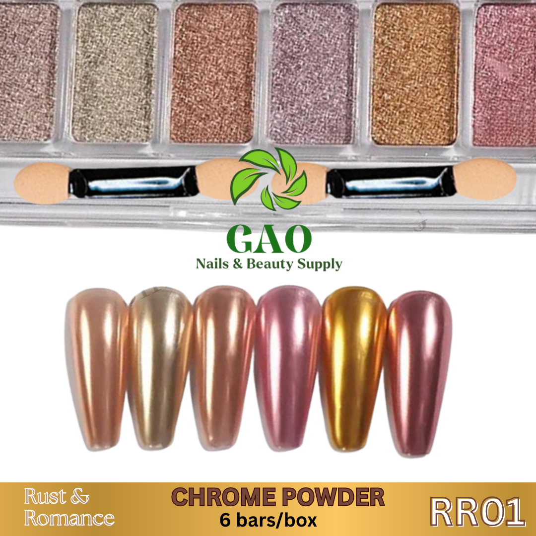RR1 - Chrome Powder Rust & Romance 6bars/box