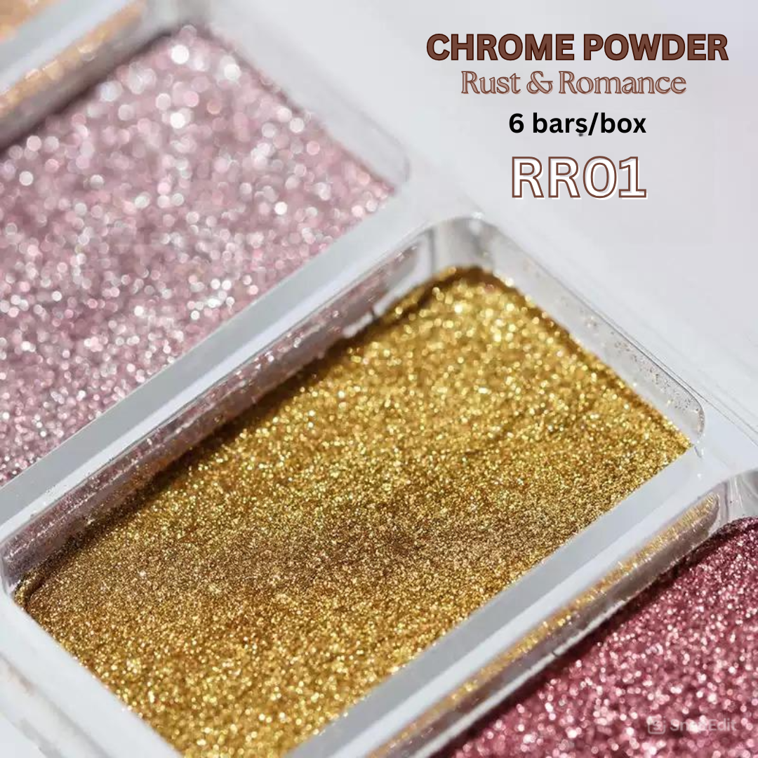 RR1 - Chrome Powder Rust & Romance 6bars/box