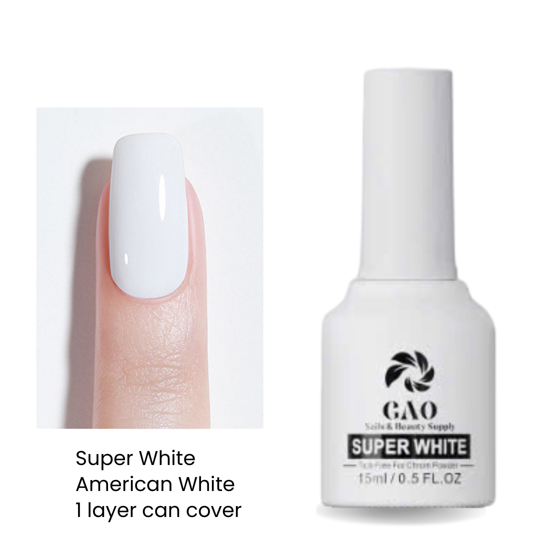 Super White Gel Polish 15ml