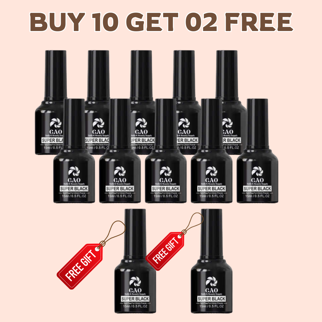 Super Black Gel Polish 15ml