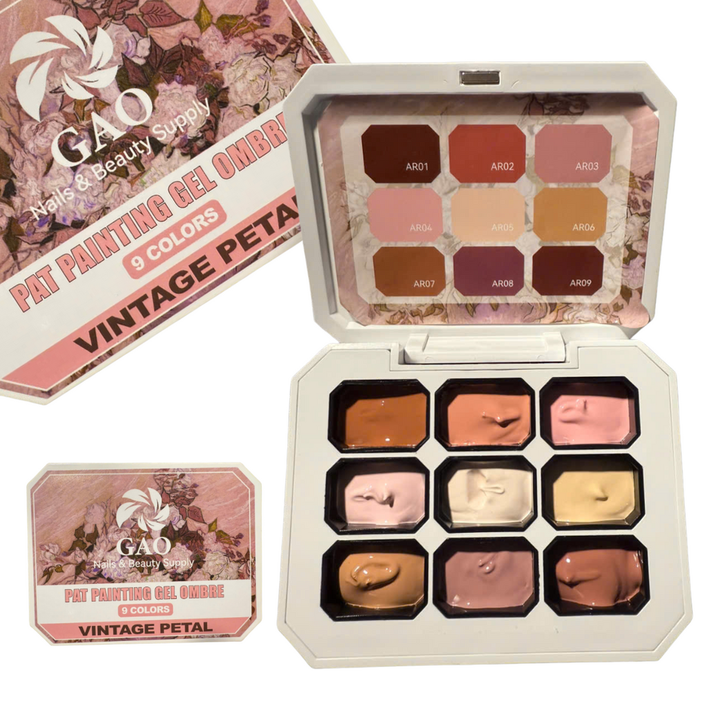 Pat Painting Gel for Nail Art - VINTAGE PETAL