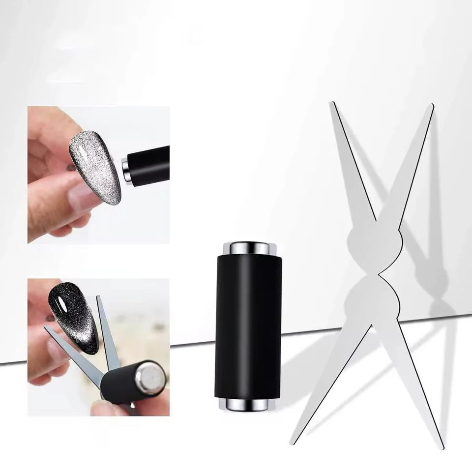 French Shape Strong Magnet Cat Eye Tool – Professional Nail Art Magnet