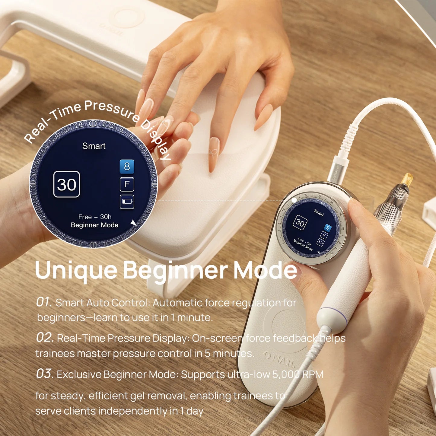 O NAIL AI Pro Max Nail Drill 2026