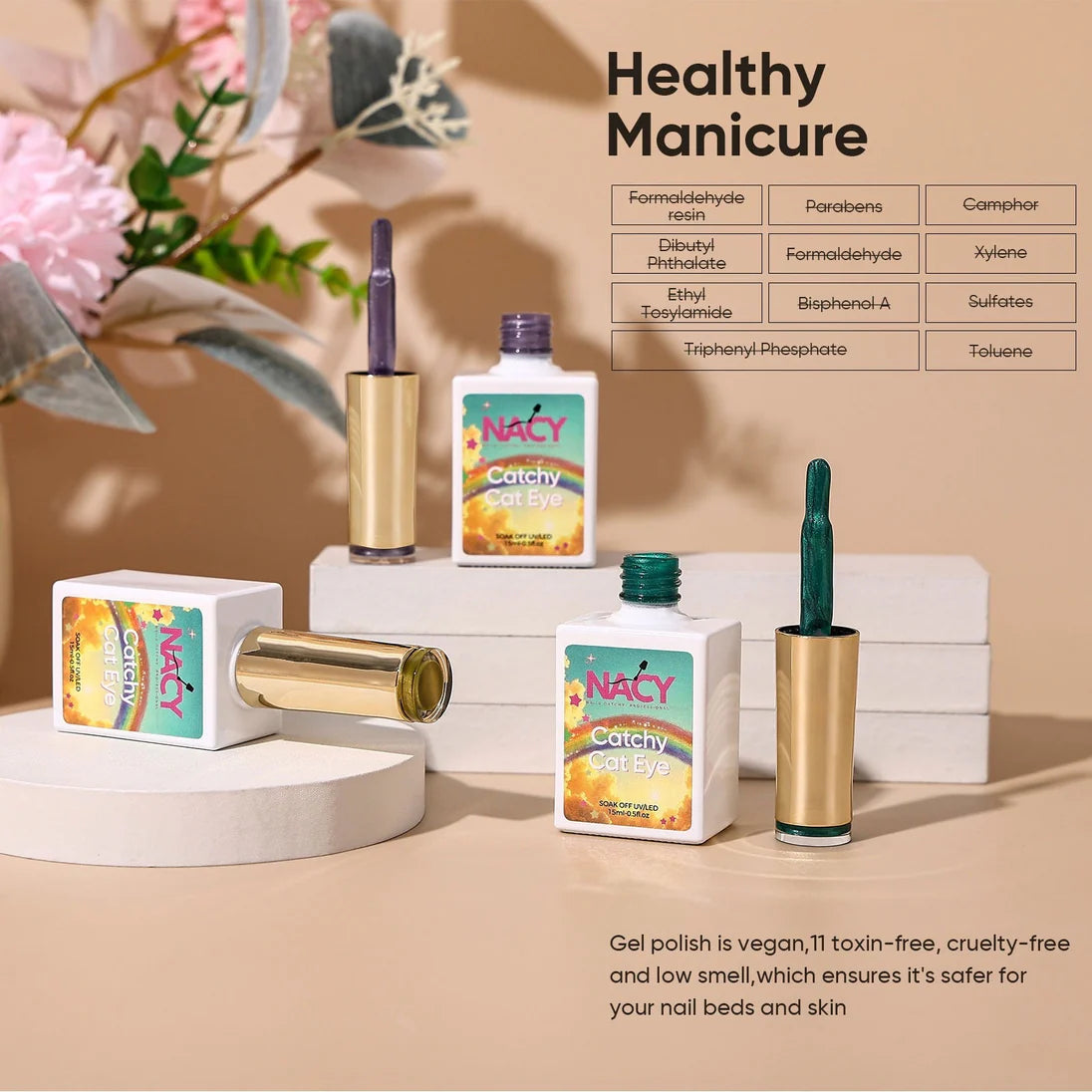 Nacy Moonlight Cat Eye Gel – Full Set 26 Colors