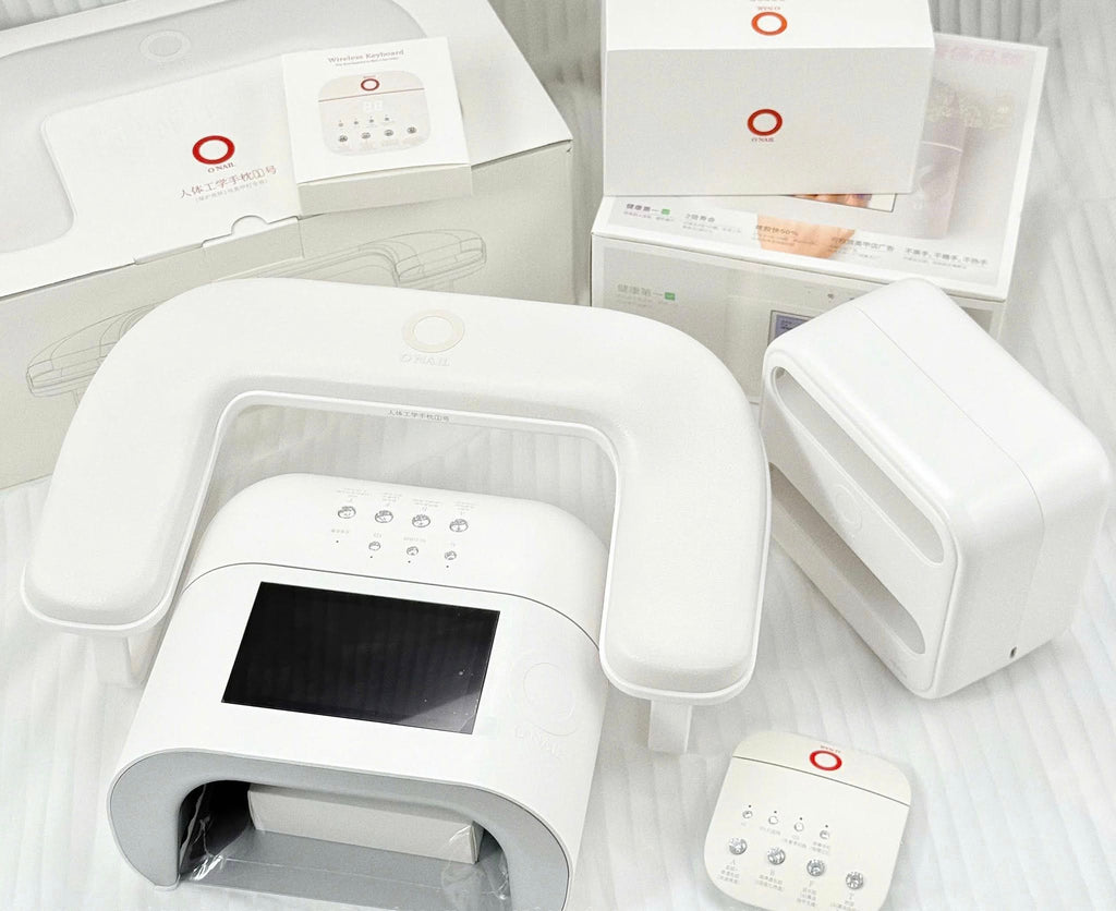 O NAIL AI UV Lamp – Smart LED Nail Lamp with AI Precision & Battery Compatibility
