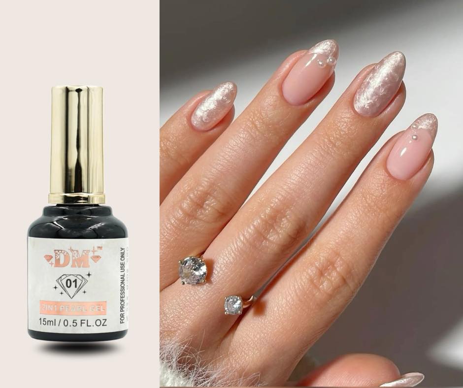 DM Gel Polish Gel Pearl 2-in-1 – 36 Elegant Pearl Shades
