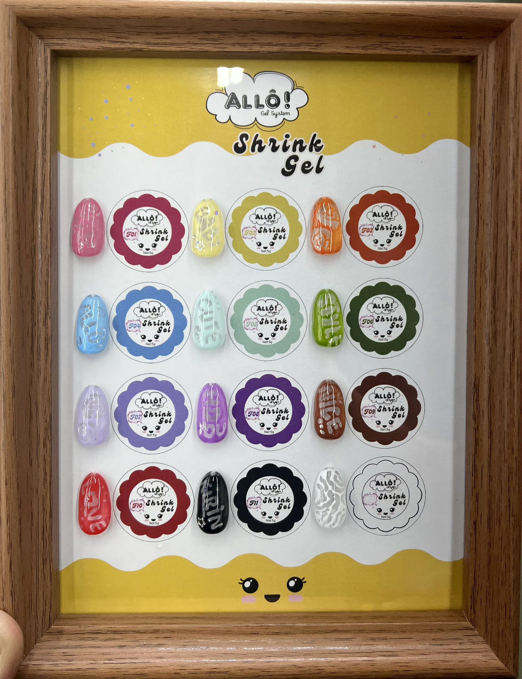 ALLÔ Shrink Gel Poke Gel Design - Available in 12 colors (HEMA-free & TPO-free)