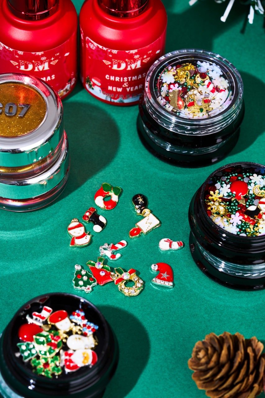 DM MERRY CHRISTMAS GEL POLISH 24 COLORS