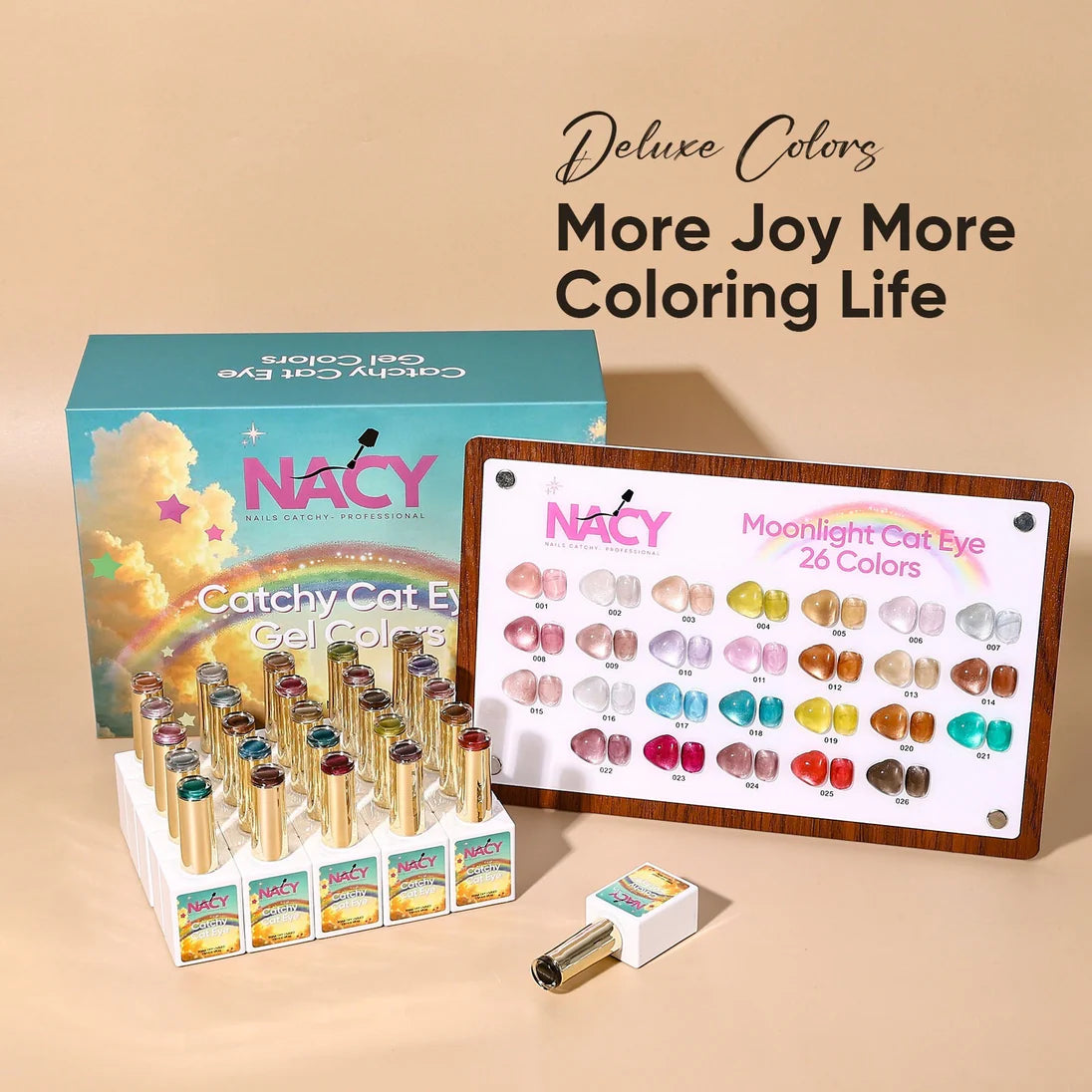 Nacy Moonlight Cat Eye Gel – Full Set 26 Colors