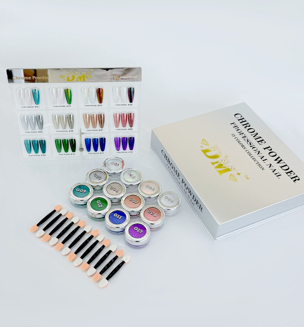 DM CHROME Set 12pcs CHRISTMAS