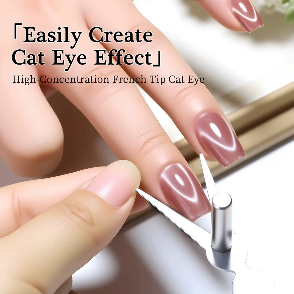 French Shape Strong Magnet Cat Eye Tool – Professional Nail Art Magnet