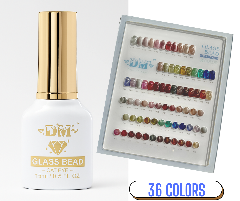 𝗗𝗠  𝗚𝗟𝗔𝗦𝗦 𝗕𝗘𝗔𝗗 𝗖𝗔𝗧 𝗘𝗬𝗘 𝗖𝗼𝗹𝗹𝗲𝗰𝘁𝗶𝗼𝗻 – 𝟯𝟲 𝗖𝗼𝗹𝗼𝗿𝘀