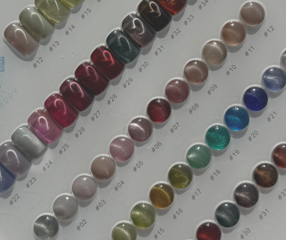 𝗗𝗠  𝗚𝗟𝗔𝗦𝗦 𝗕𝗘𝗔𝗗 𝗖𝗔𝗧 𝗘𝗬𝗘 𝗖𝗼𝗹𝗹𝗲𝗰𝘁𝗶𝗼𝗻 – 𝟯𝟲 𝗖𝗼𝗹𝗼𝗿𝘀