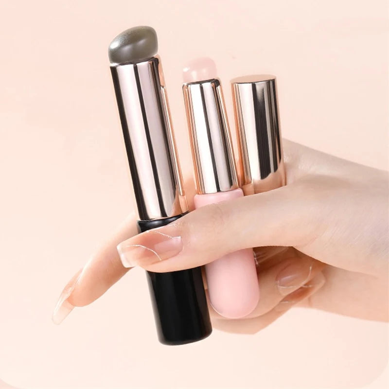 Nail Art Silicone Brush Applicator Chrome Pigment