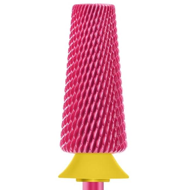 5-in-1 Pink  Blossom Safety Carbide Nail Drill Bit – -XC- C/M/F set 4pcs