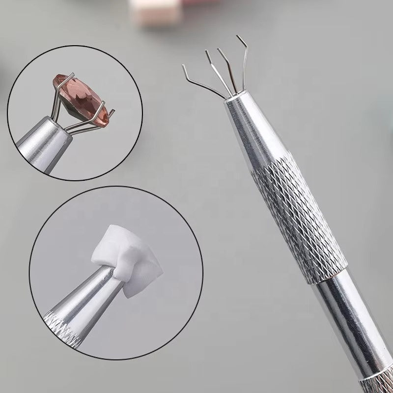 200Pcs Nail Art Sponges – Soft Gradient Gel Polish Blending Applicators