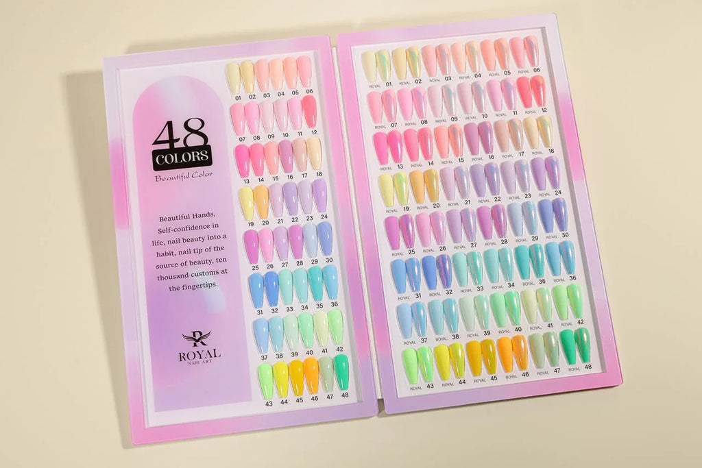 MACAROON BLUSH COLLECTION – SPRING 2026 48 colors - Gel Polish 15ml