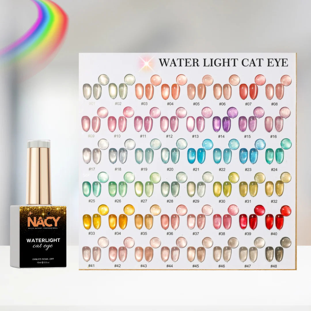 Nacy Water Moon Light Cat Eye Gel – Summer Full Set 48 Colors