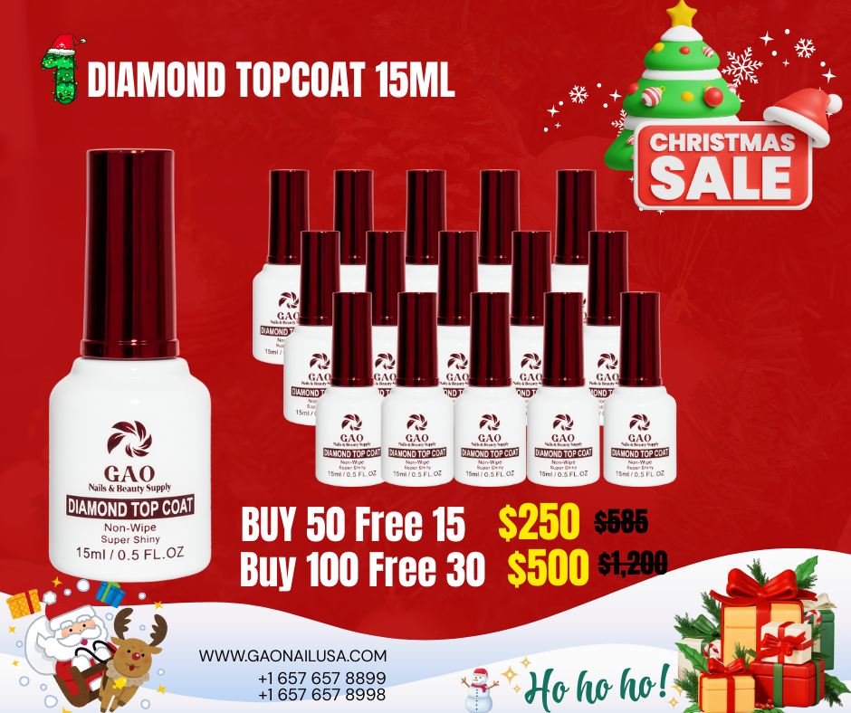 Xmas1: Diamond Topcoat 15ml